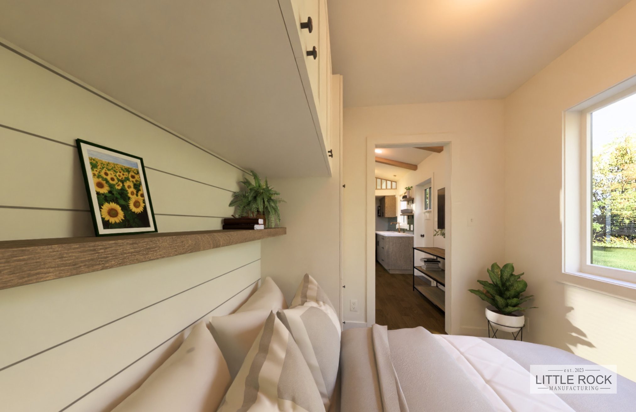 The Phoenix is a remarkable tiny home built by Little Rock Manufacturing in Canada