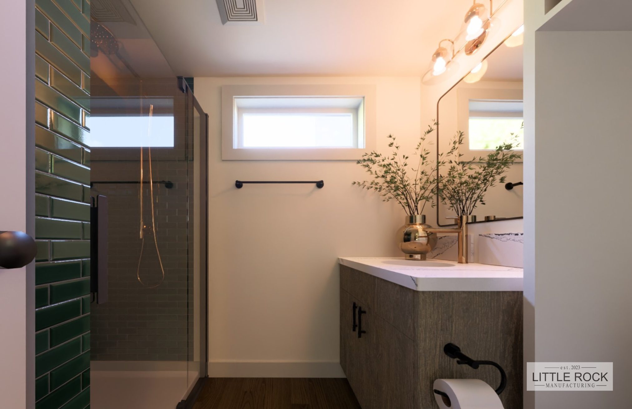 The Phoenix is a remarkable tiny home built by Little Rock Manufacturing in Canada