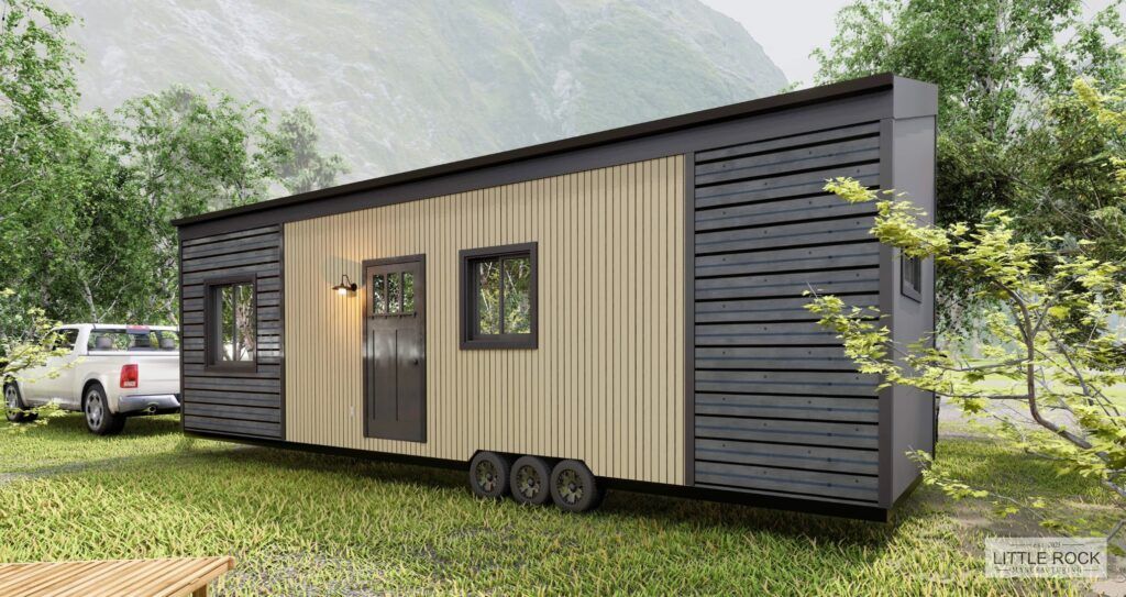 The Phoenix is a remarkable tiny home built by Little Rock Manufacturing in Canada