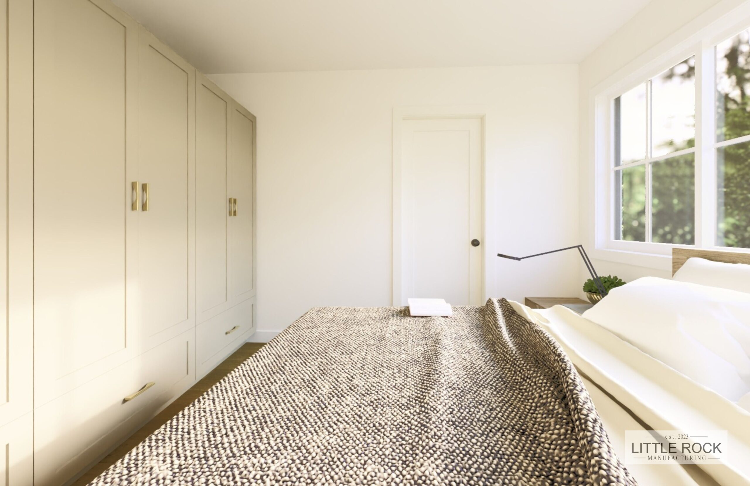 The Austin is a park model home built by Little Rock Manufacturing in Grande Prairie Alberta