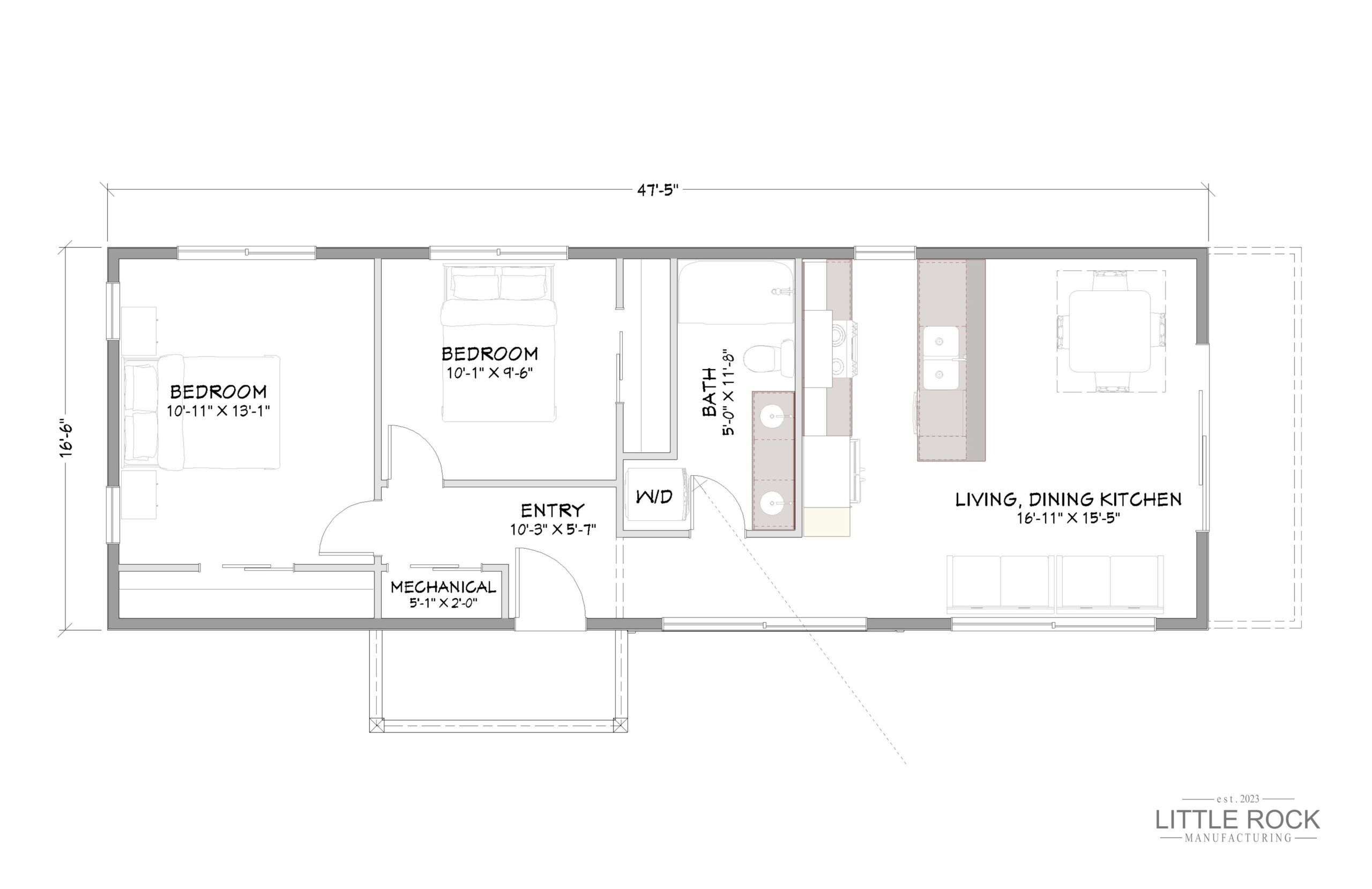 The Scottsdale II is an RTM Home built by Little Rock Manufacturing in Grande Prairie Alberta